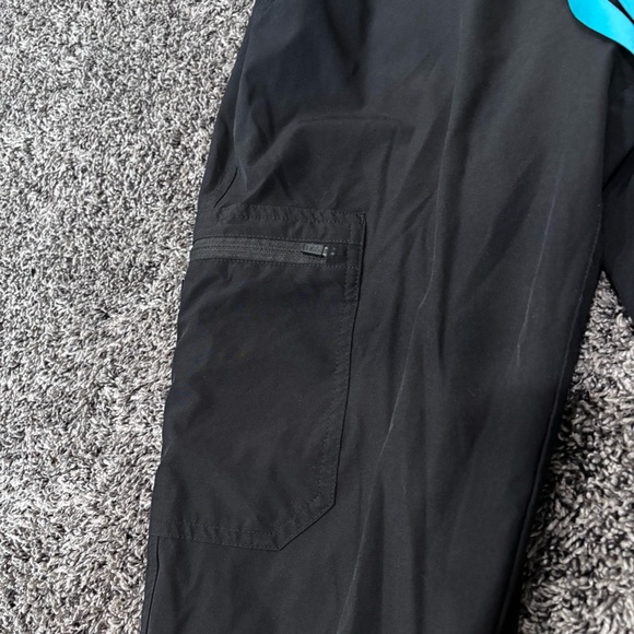 FIGS Small Black Scrub Pants FREEx Lined Yola High Waisted W23SW2007 - Picture 7 of 14